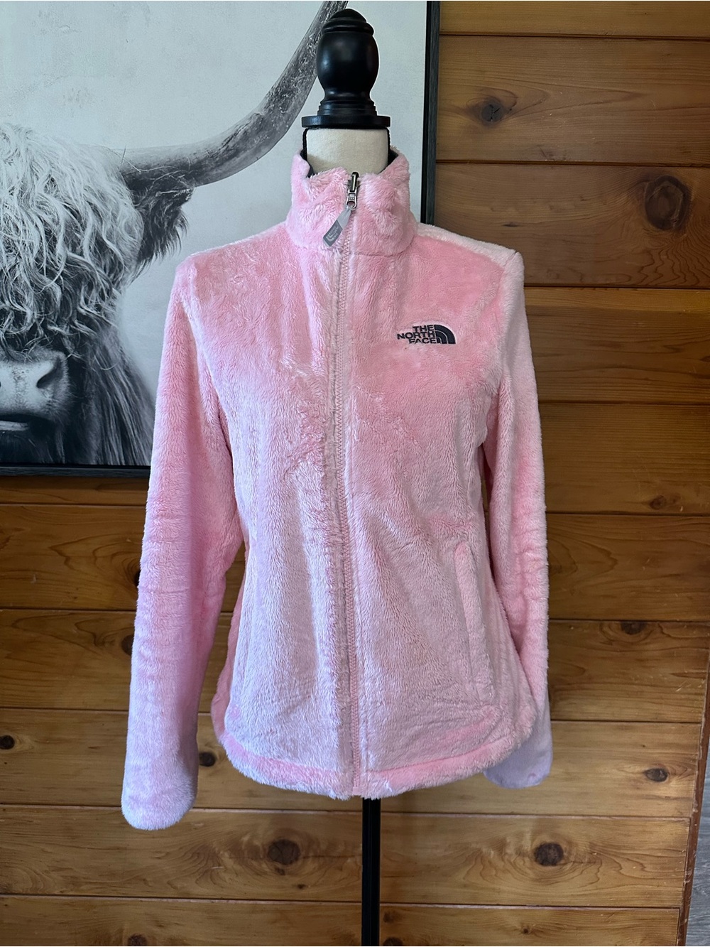 The North Face Women's Pink Fuzzy Jacket